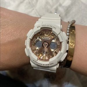 Casio G-Shock White Strap Women's Watch